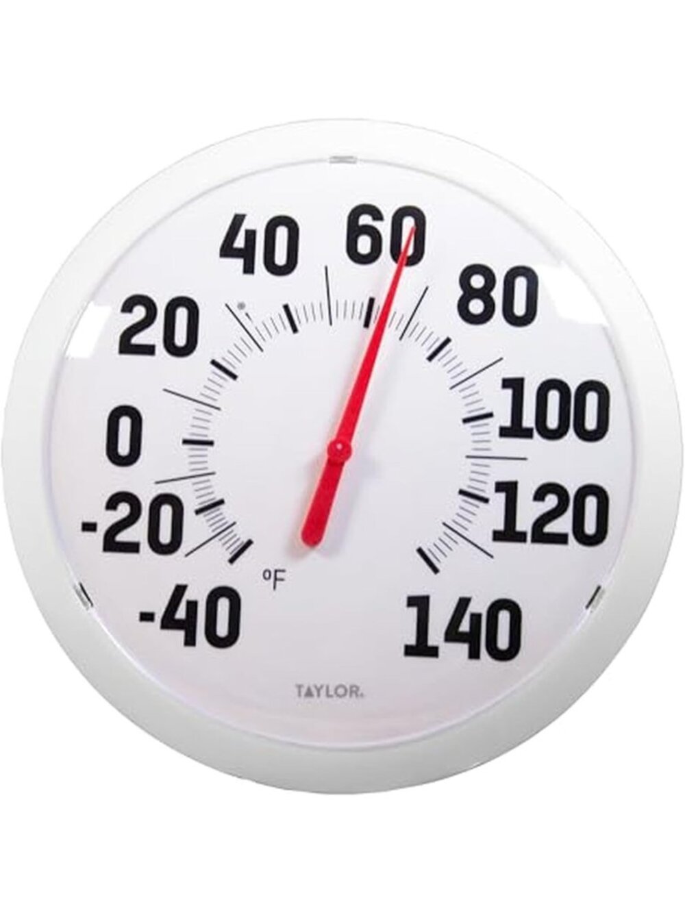 13.25-Inch Weather-Resistant Outdoor Thermometer - Easy-to-Read for Garden